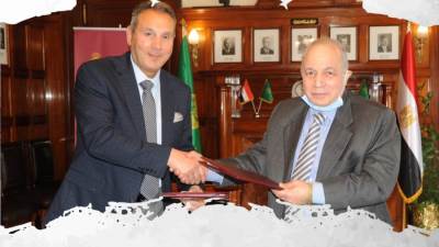  بنك مصر يوقع بروتوكول تعاون مع الاتحاد المصري لمقاولي التشييد والبناء