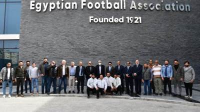  وزير الشباب والرياضة يتفقد مشروع الهدف بالسادس من أكتوبر