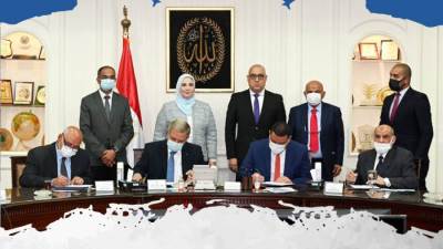 وزيرا «الإسكان والتضامن» يشهدان بروتوكول تعاون مع الأورمان لتوصيل المياه للأسر الأولى بالرعاية 