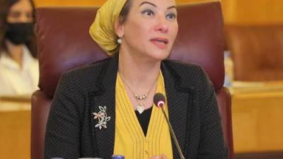 تكريم ياسمين فؤاد فى حفل جوائز المرأة العربية للمسئولية المجتمعية 