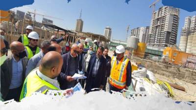 مسئولو «الإسكان» يتفقدون مشروعات تطوير مثلث ماسبيرو وسور مجرى العيون