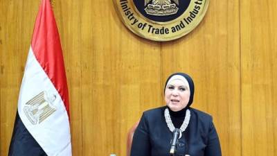 نيفين جامع تبحث مع وفد ألماني فرص التعاون الصناعي والاستثماري بين البلدين