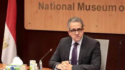 خالد العناني: ١٠٠ ألف زائر لمتحف الحضارة في فبراير الماضي