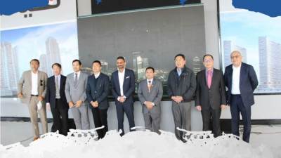 وفدٌ من سفراء مجموعة دول آسيوية يزور مدينة العلمين الجديدة