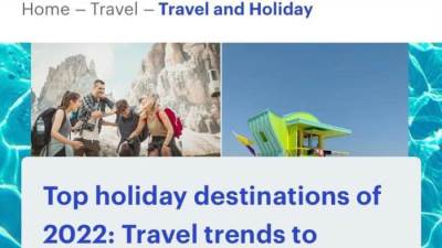  Daily Mail يختار مصر ضمن أفضل المقاصد السياحية خلال فصلى الربيع والصيف 