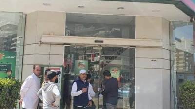 غلق وتشميع مطعم كشري التحرير فرع عباس العقاد بمدينة نصر