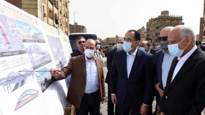 رئيس الوزراء يتفقد محور الفريق كمال عامر الحر بمحافظة الجيزة