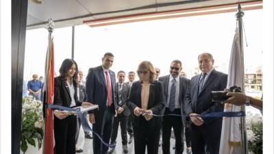 افتتاح فرع بنك التنمية الصناعية بالقاهرة الجديدة 