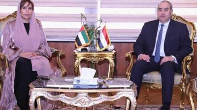 وزير الطيران يشهد توقيع مذكرة تفاهم بين سلطتى الطيران المدني المصري والإماراتي 