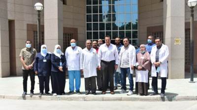 عبدالغفار يوجه بالتحقيق في تحصيل رسوم لفتح ملف طبي لنقل الدم بأم المصريين