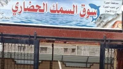 محافظة الجيزة تنقل سوق السمك لموقع أخر لحين انتهاء أعمال تطويره 