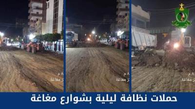 محافظ المنيا يتابع جهود الوحدات المحلية في حملات النظافة والإنارة ورفع الإشغالات 