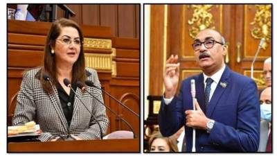 خلاف بين النائب إيهاب منصور ووزيرة التخطيط في اجتماع "الخطة والموازنة" بالنواب