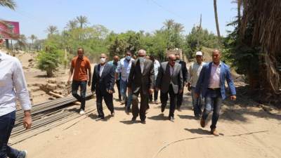 محافظ الجيزة: ارتفاع نسب تنفيذ محاور ٢٦ يوليو والطريق الأبيض