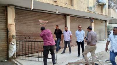 «الجيزة»: إزالة ١٤ حالة تحويل وحدات سكنية لمحلات بالهرم والعجوزة ومخالفات بناء