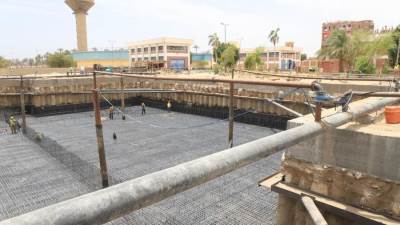 «مياه أسيوط» تتابع أعمال مبادرة حياة كريمة بأبو تيج