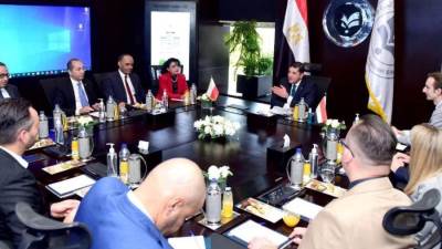 رئيس هيئة الاستثمار يبحث فرص التعاون الاستثماري مع كبرى الشركات البولندية