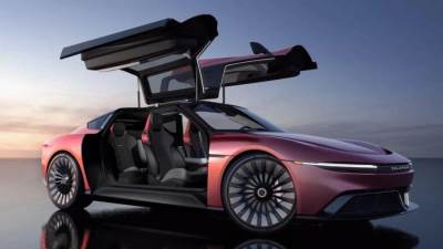 ‏"Alpha5".. تحفة DeLorean الأيقونية الكهربائية بالكامل