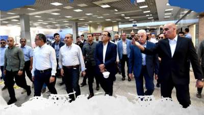 رئيس الوزراء يتفقد أعمال تطوير وتوسعة مطار شرم الشيخ الدولي