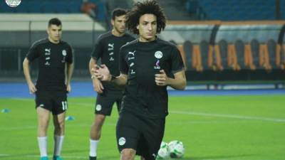 منتخب مصر يواصل استعداداته لمباراة غينيا  