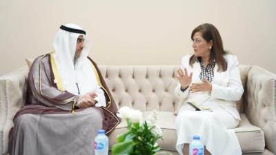 هالة السعيد تبحث مع «محافظي البنك الإسلامي للتنمية» سبل تعميق التعاون