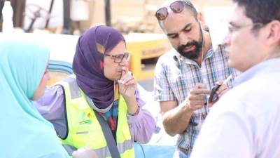 ضمن مبادرة حياة كريمة.. جولة تفقدية لرئيس مياه بني سويف لبعض المشروعات