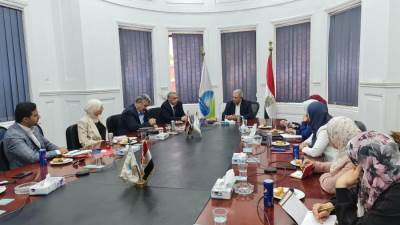 رئيس القابضة للمياه يلتقى وفدا أردنيا ويستعرض التجربة المصرية لتطوير قطاع مياه الشرب