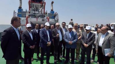 رئيس الوزراء يتفقد أعمال تطوير الأرصفة الغربية والمعامل المركزية بميناء شرق بورسعيد