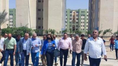 رئيس صندوق الإسكان الاجتماعي تتفقد وحدات محدودي الدخل بمدينتي بدر وحدائق العاصمة