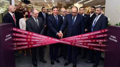 رئيس هيئة الاستثمار يشارك في افتتاح مقر شركة ماجد الفطيم بالمنطقة الاستثمارية 