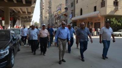 محافظ الجيزة: استغلال الساحات أسفل محور الفريق كمال عامر لخدمة المواطنين