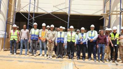 «محافظ المنيا» يتفقد الأعمال الإنشائية لجامعة المنيا الأهلية بمدينة المنيا الجديدة