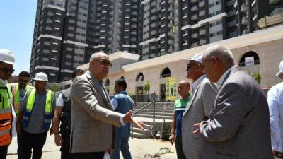 وزير الإسكان يتفقد مشروع تطوير "منطقة مثلث ماسبيرو" بمحافظة القاهرة