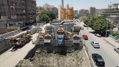 محافظة الجيزة: غلق كلي لشارع الأهرام لتنفيذ محطة مترو المساحة 