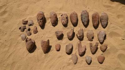 الآثار: الكشف عن بقايا مبنى ربما لأحد معابد الشمس الأربعة المفقودة من الأسرة الخامسة بأبوصير  