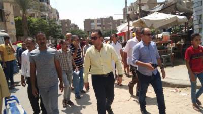حملات لإزالة مخالفات البناء والاشغالات بعدد من المدن الجديدة