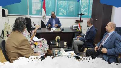 سيد إسماعيل يواصل لقاءات ممثلي البنك الدولي لبحث التعاون في قطاع المرافق