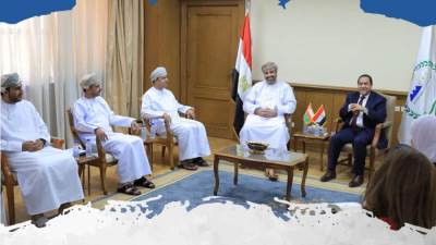 صالح الشيخ يستقبل وزير العمل العماني للاطلاع على تجربة مسابقات التوظيف الحكومي