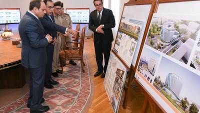 السيد الرئيس يتابع جهود تطوير منظومة الصحة في مصر