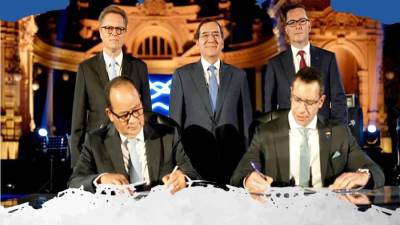 «إيجاس» وفانترشال ديا الألمانية يوقعان خطاب نوايا للتعاون المشترك