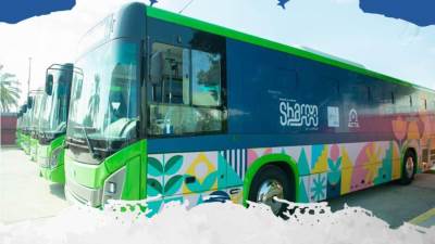 «سيتي باص».. بدء تحرك عدد من الأتوبيسات الكهربائية إلى شرم الشيخ لنقل ضيوف مؤتمر المناخ 