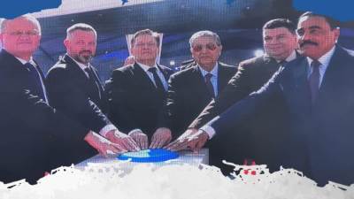 وزير الكهرباء يشهد وضع الصبة الخرسانية الأولى للوحدة النووية الثانية بمحطة الضبعة