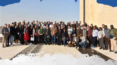 مي عبد الحميد وأعضاء الاتحاد الأفريقي لتمويل الإسكان في زيارة تفقدية بالعاصمة الإدارية 