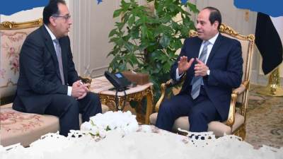 الرئيس يتابع الموقف الخاص بمخزون السلع الغذائية الأساسية على مستوى الجمهورية