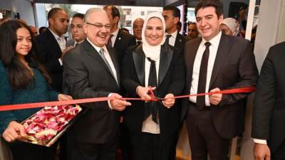 القباج تفتتح فرع بنك ناصر الاجتماعي بمنطقة الأسمرات