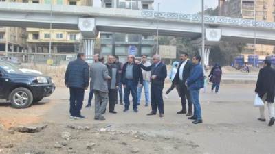 محافظ الجيزة يتفقد مشروع توسعات محور ٢٦ يوليو بشارع أحمد عرابي