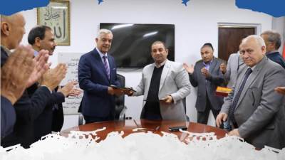 رجب سالمان يسلم 200 فدان كتوسعات مستقبلية لجامعة المنوفية بمدينة السادات