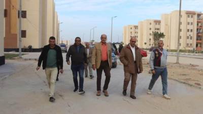 أحمد عمران يتفقد طريق بلبيس العاشر ووحدات سكن كل المصريين 