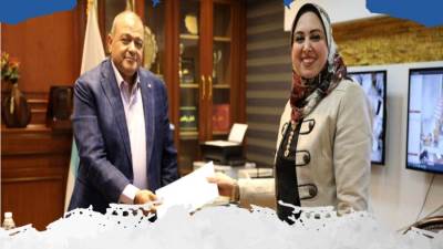 برتوكول تعاون بين «مياه المنيا» وجمعية «فرسان الأمل» لتوصيل المياه للأسر الأشد احتياجًا