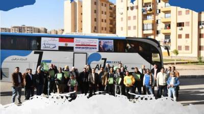 زيارة ميدانية للمستفيدين بـ28 وحدة سكنية بديلة بمدينتي حدائق أكتوبر وأكتوبر الجديدة